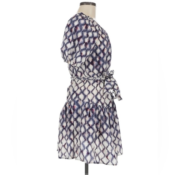 RAILS EMMALINE Mini DRESS - IRIS SHIBORI Print Size Medium - Picture 6 of 11